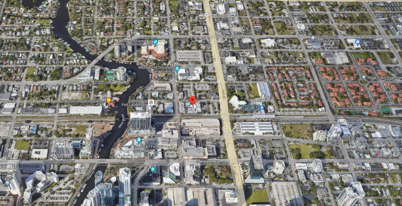 natiivo fort lauderdale location map